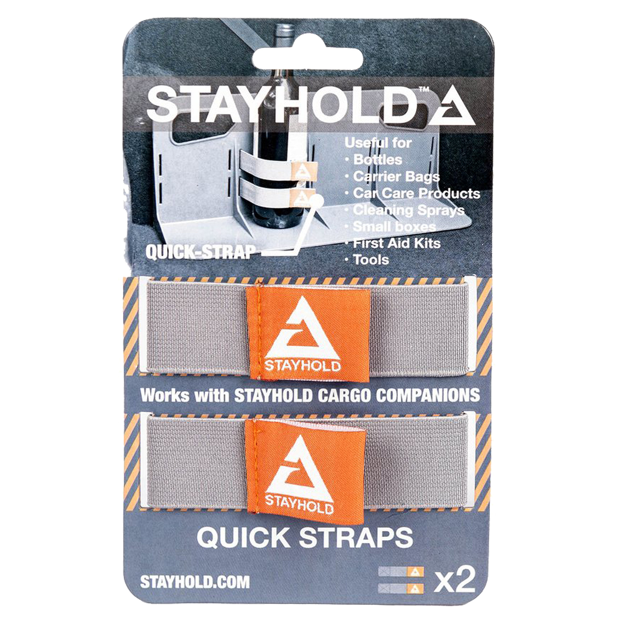 Merkloos Stayhold Quick straps 2 stuks (5392000088993)