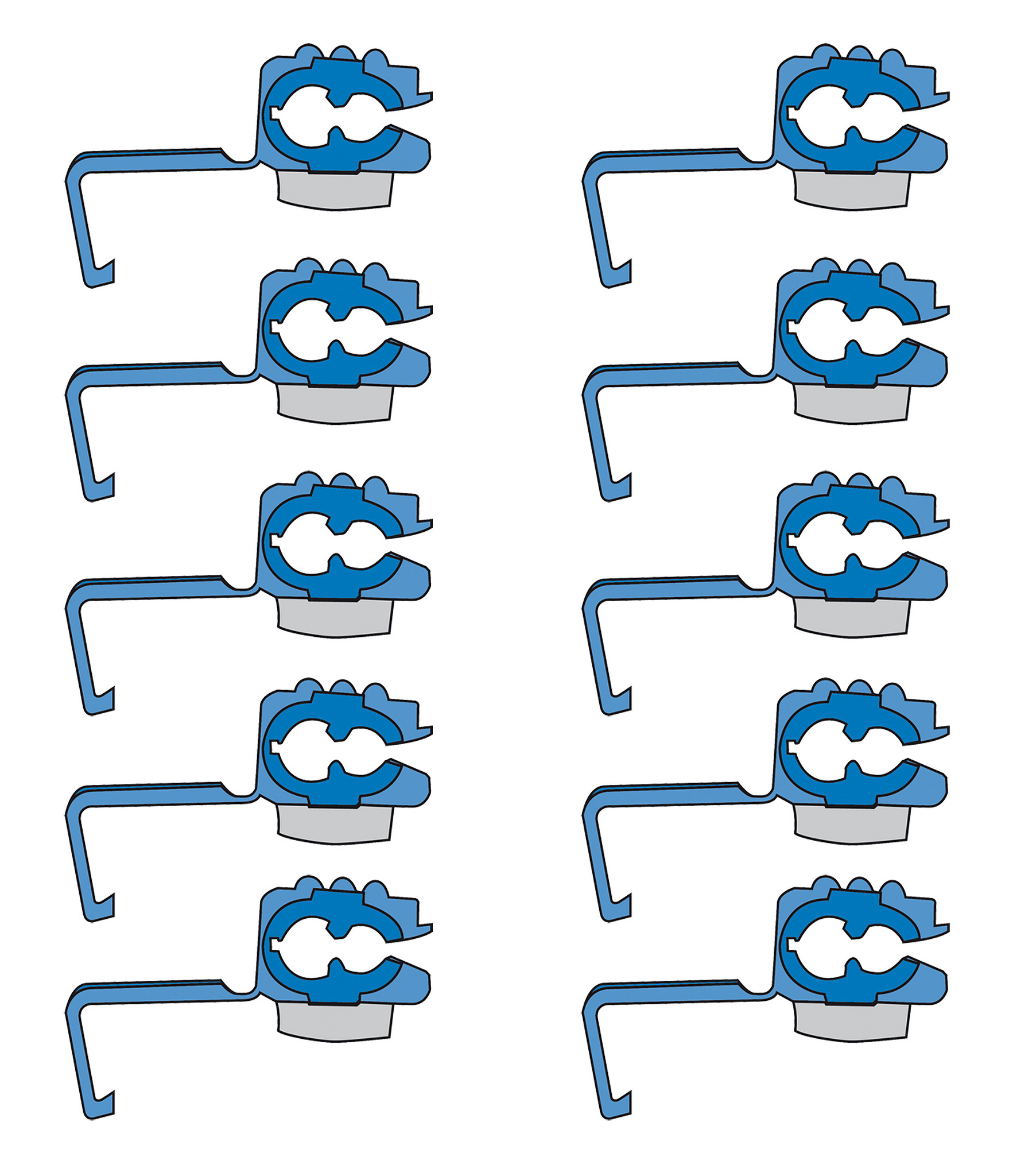 Carpoint Kabelverbinder blauw 1560 (8711293044955)