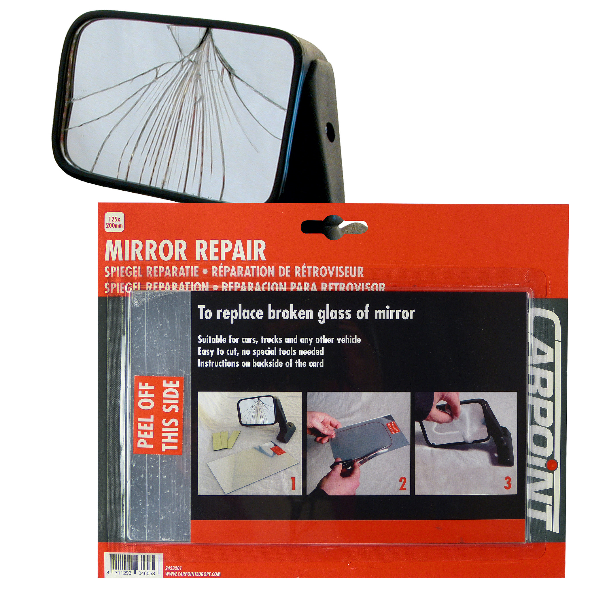 Carpoint Spiegelreparatiekit (8711293046058)