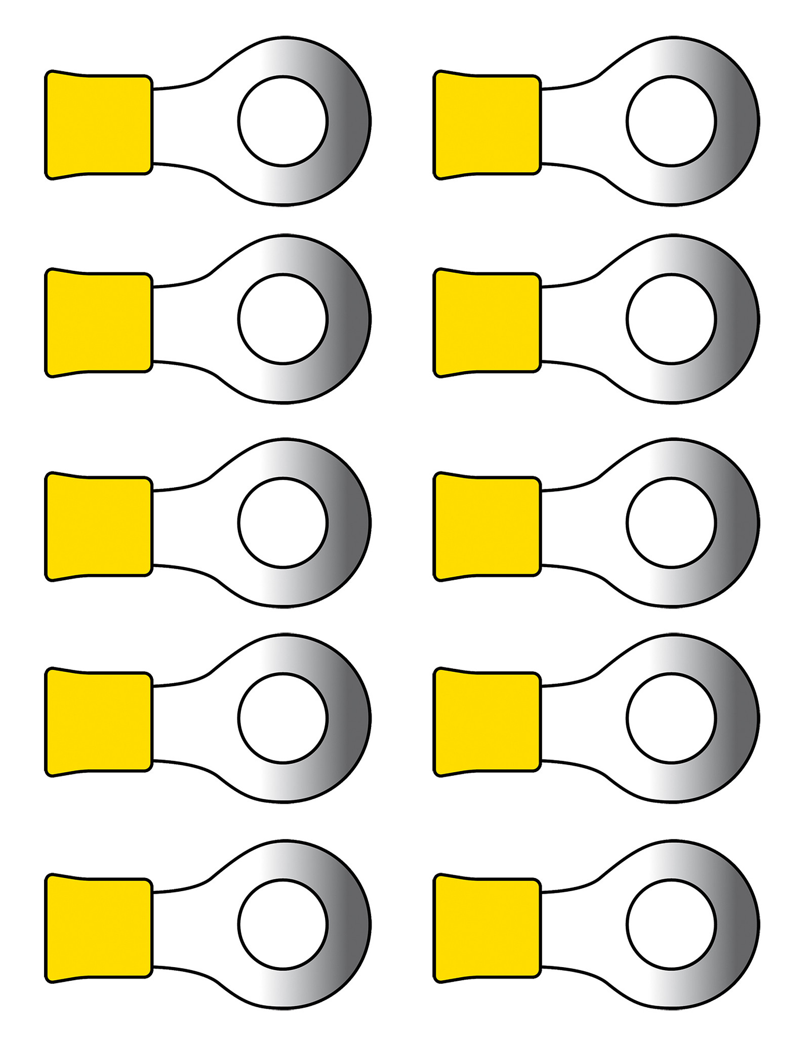 CARPOINT KABELVERBINDER GEEL 676 (8711293044979)