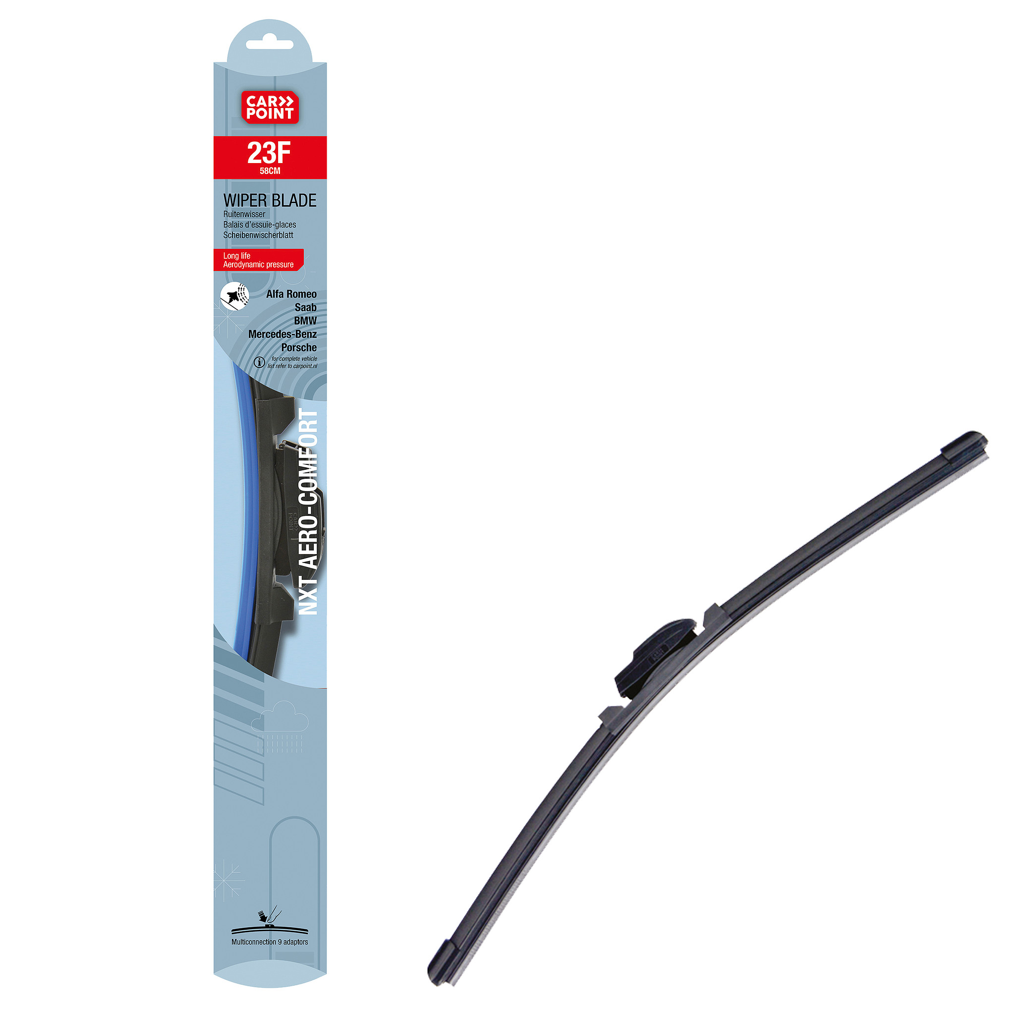 Carpoint Ruitenwisser NXT Aero Comfort 23F  58cm (8711293397709)