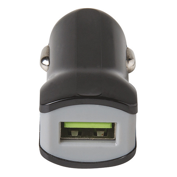 CELLY AUTOLADER 2.4A 1 USB ZWART (8021735716204)