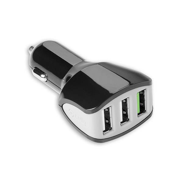 Celly Universele autolader Charger Car 4.4A Turbo (8021735727873)