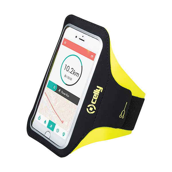 Celly Sport Armband Telefoon Geel (8021735730125)