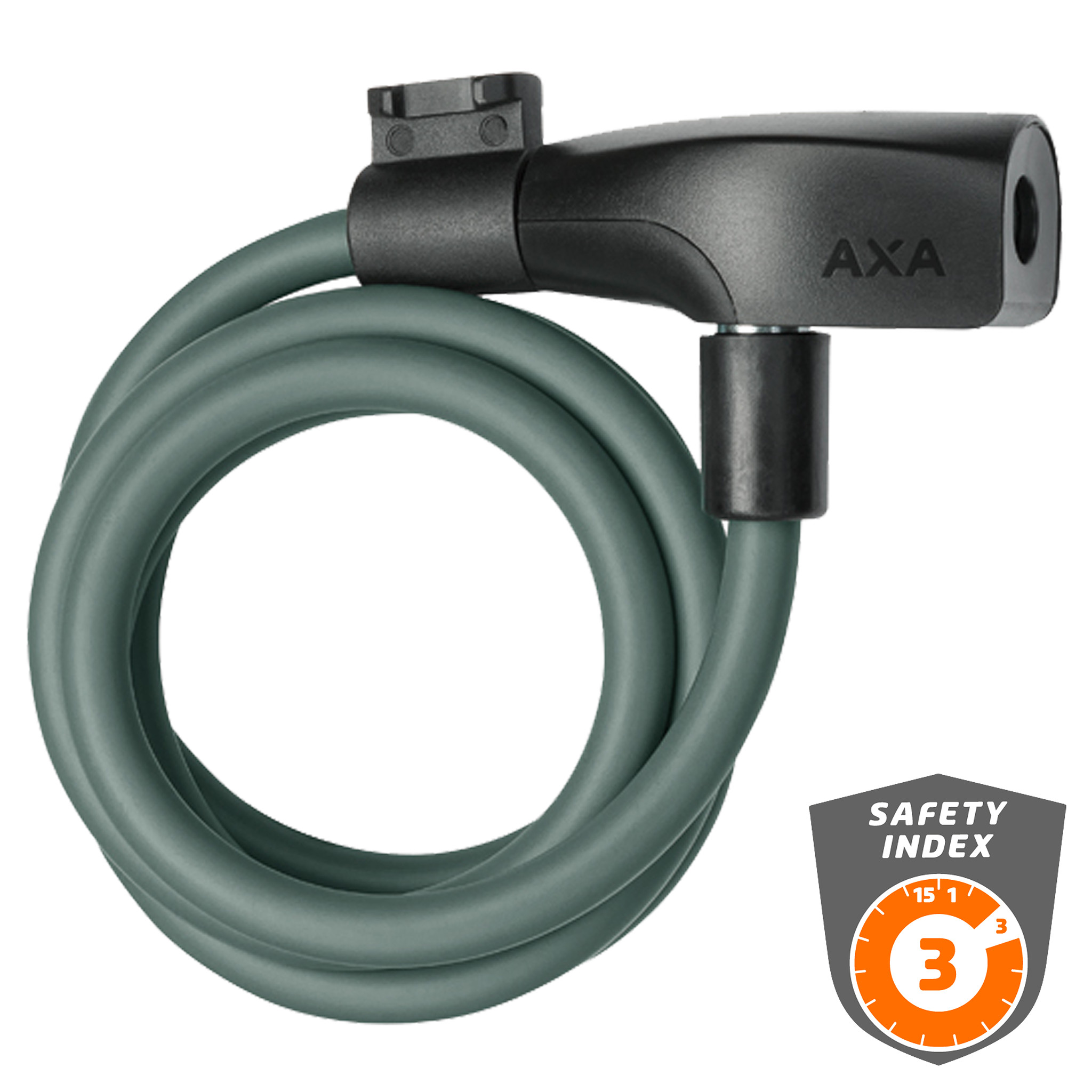 AXA KABELSLOT RESOLUTE 8-120 GROEN (8713249277288)