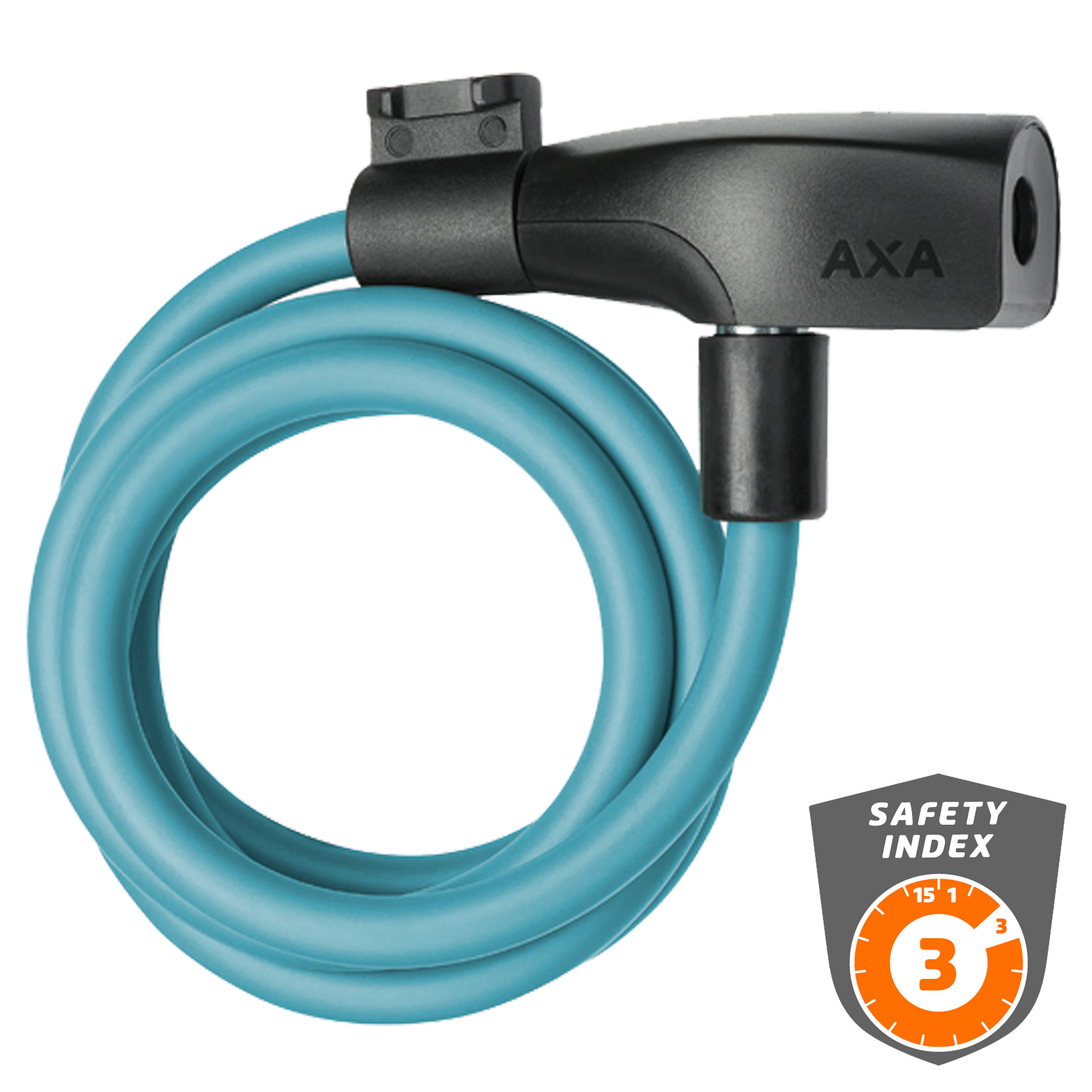 AXA KABELSLOT RESOLUTE 8-120 BLAUW (8713249277301)