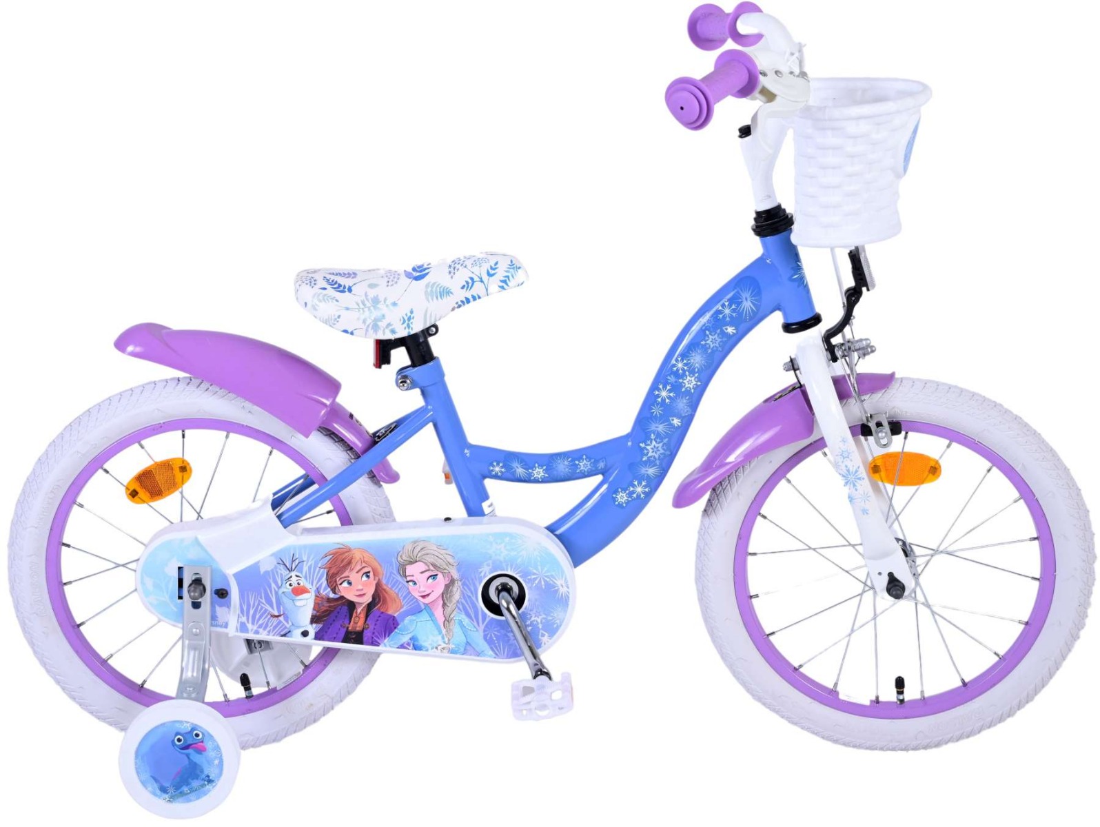 DISNEY KINDERFETS FROZEN 16 INCH BLAUW (8715347215841)