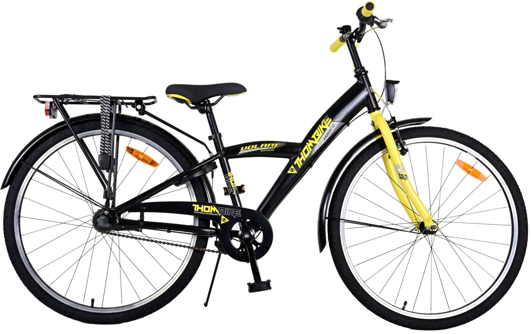 Merkloos VOLARE THOMBIKE KINDERFIETS 26 INCH GEEL N3 (8715347226236)
