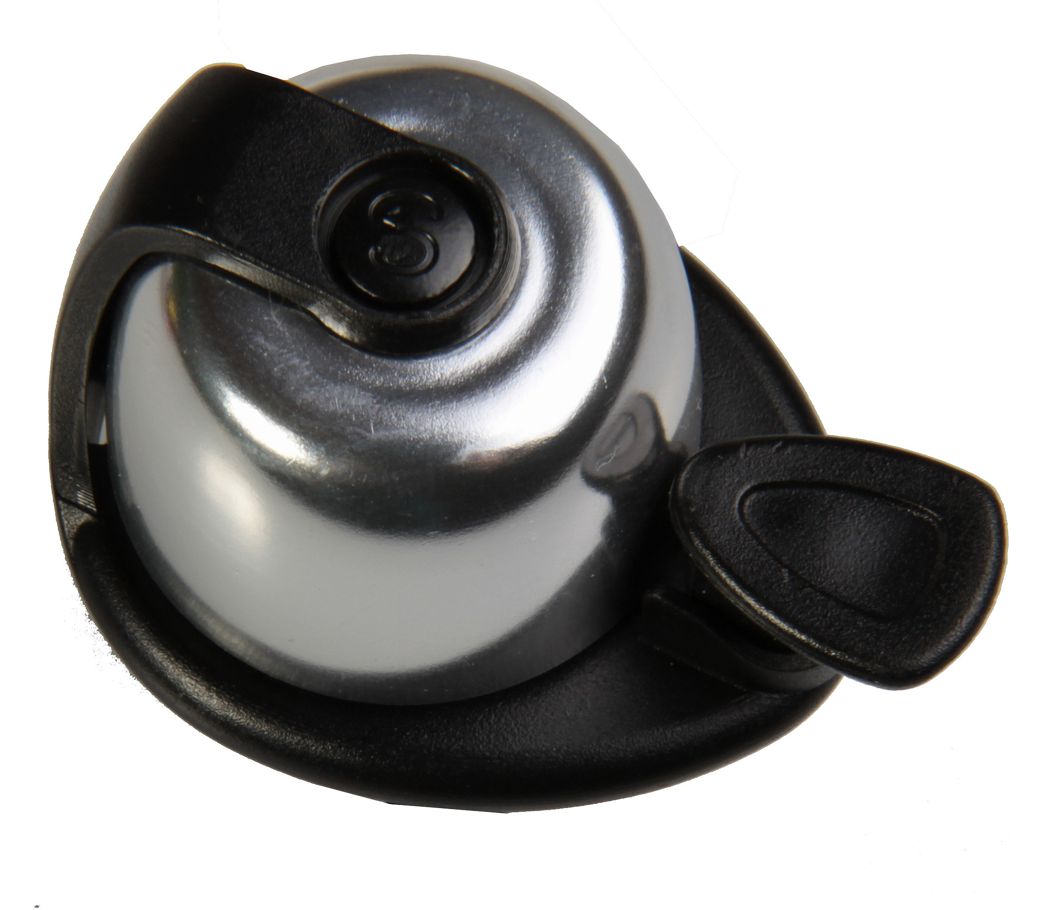 Simson Fietsbel Allure chroom/zwart (8711646121982)
