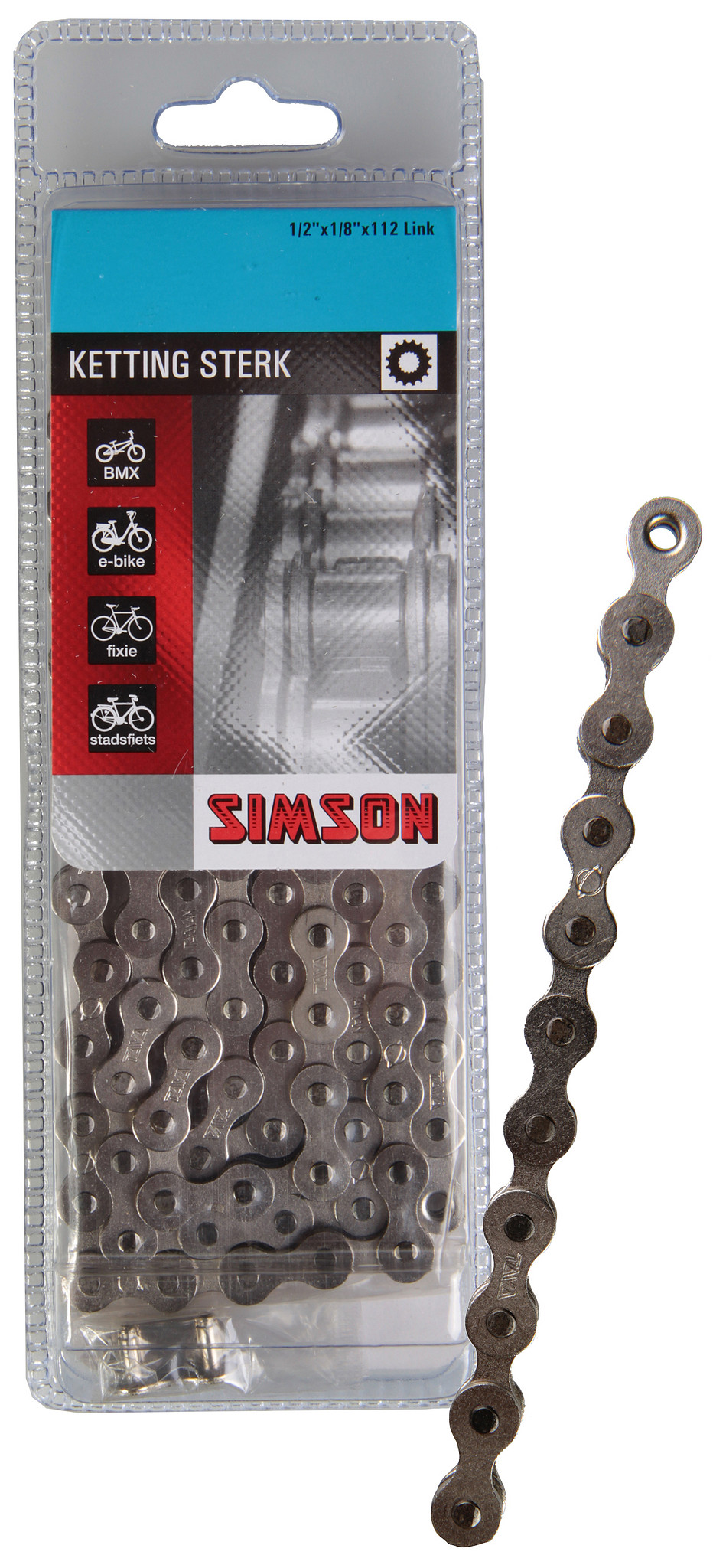 Simson Fietsketting Normaal extra sterk (8711646203718)