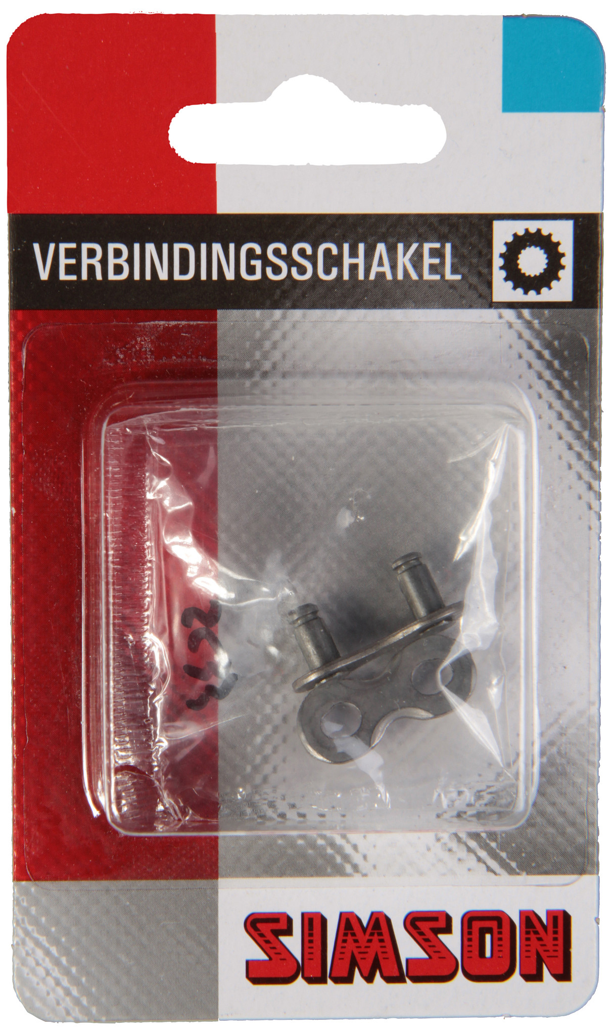 Simson Kettingschakel anti-roest 1/2X1/8 (8711646208812)