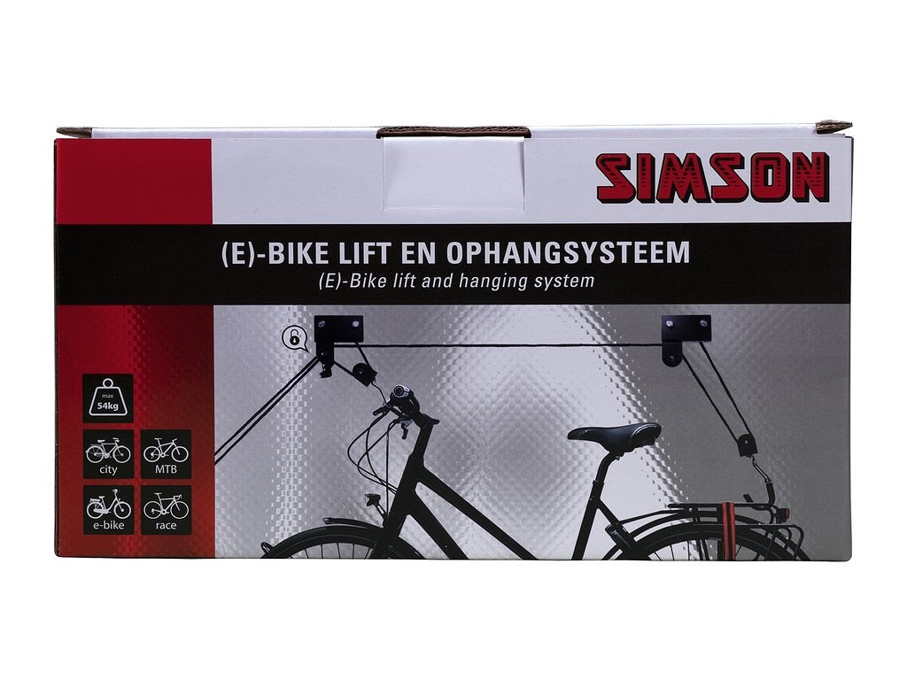 Simson (E)-bike lift en ophangsysteem (8711646218361)