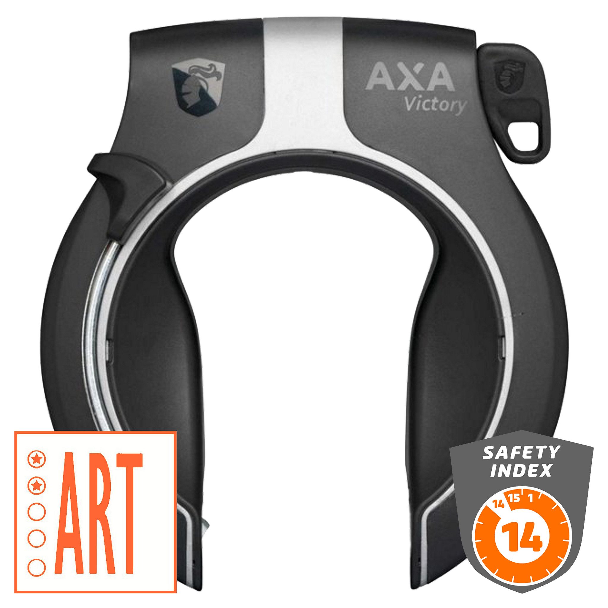 AXA RINGSLOT VICTORY GRIJS/ZWART (8713249232607)