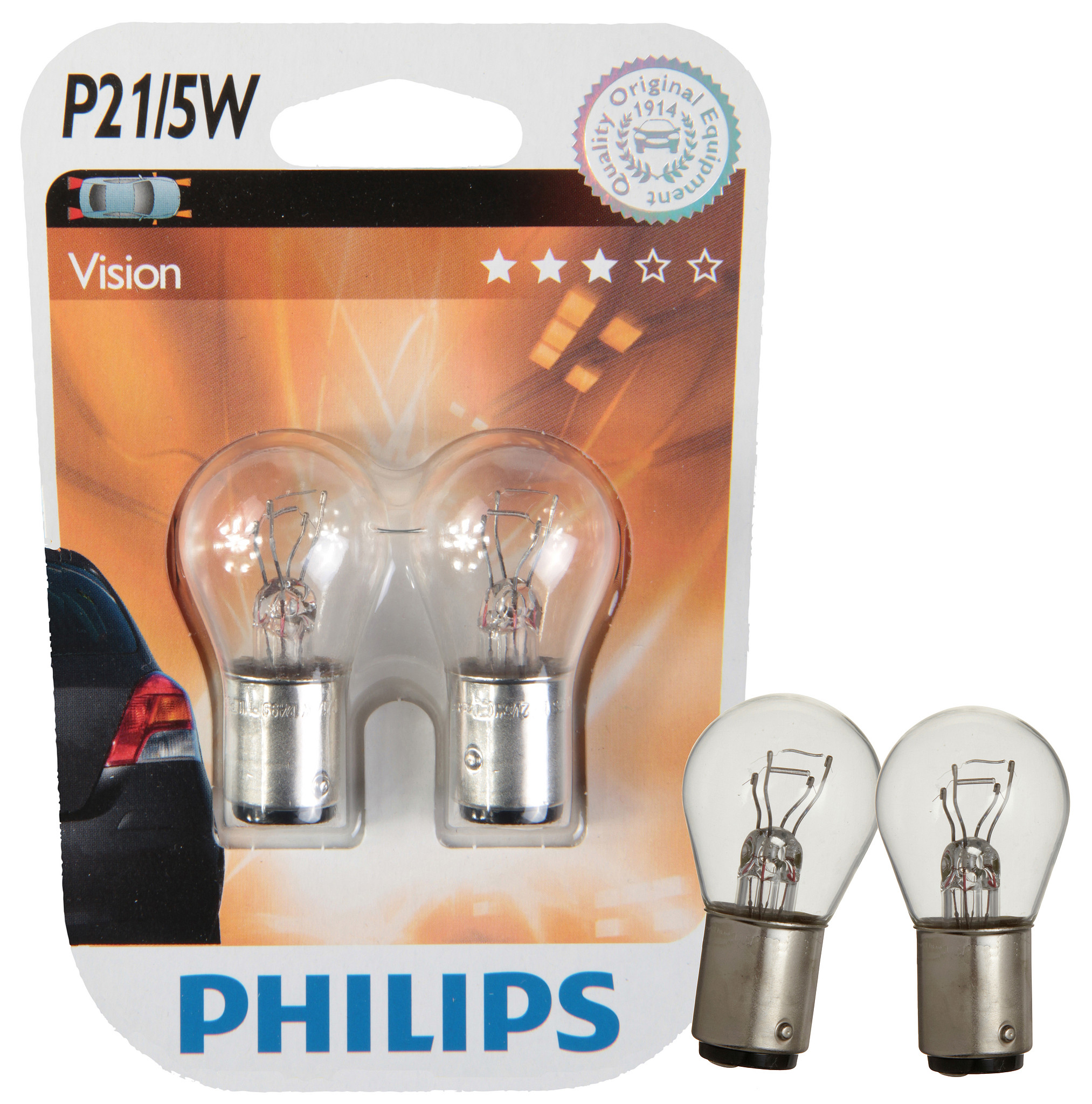 PHILIPS AUTOLAMP P21/5W VISION (8711500055453)