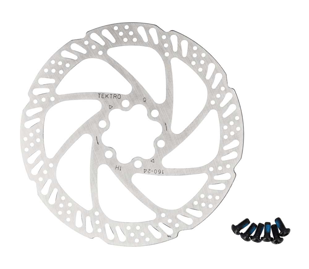 Tektro Remd Tekt Schijf Tr160-24 160mm M/bouten Zi (8715957596132)