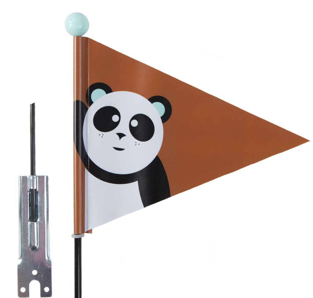 Pexkids VEILIGHEIDSVLAG PANDA - BRUIN MET PANDA PRINT (8716812603910)