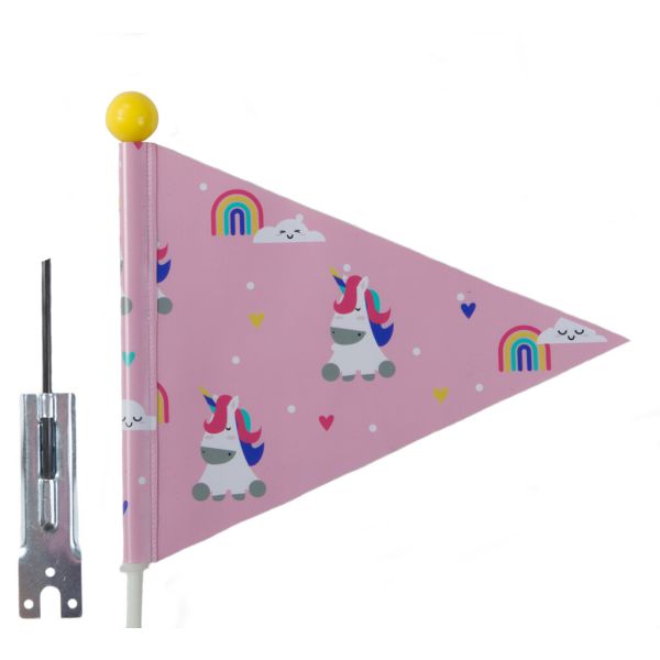 Pexkids VEILIGHEIDSVLAG UNICORN - ROZE MET UNICORN PRINT (8716812603934)