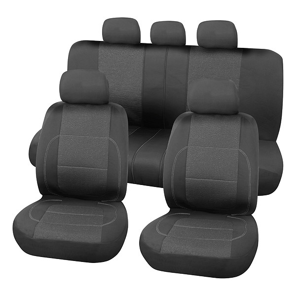 Carpoint Stoelhoesset Paris 9-delig zwart (8711293064588)