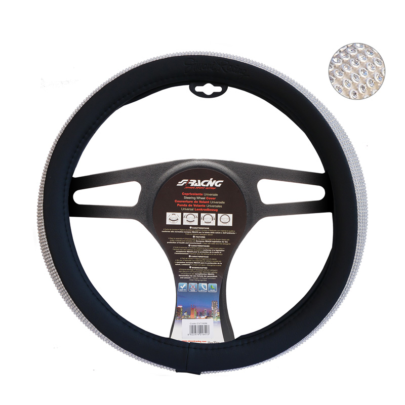 Simoni racing Stuurhoes Wheel Cover Diamonds 37-39cm (8022474216413)