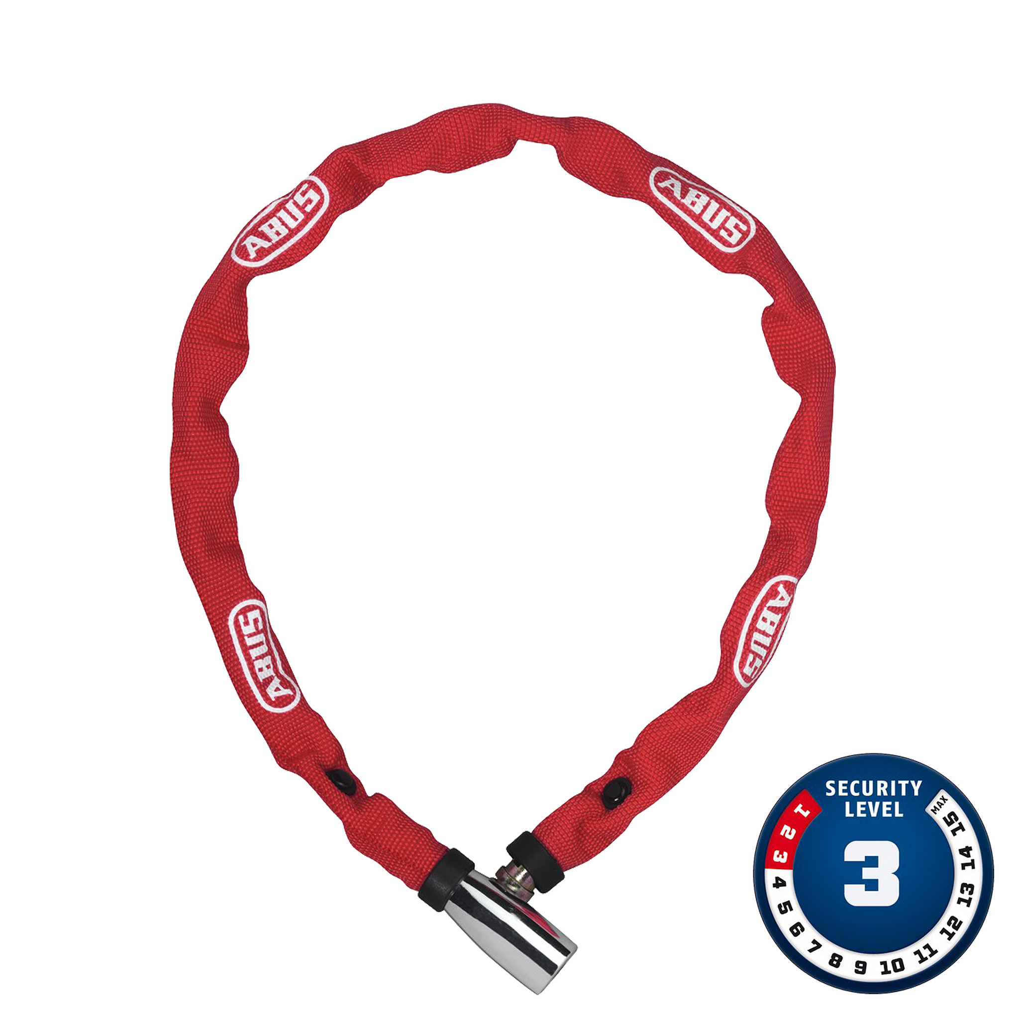 Abus kettingslot 1500/60 web red (4003318563430)