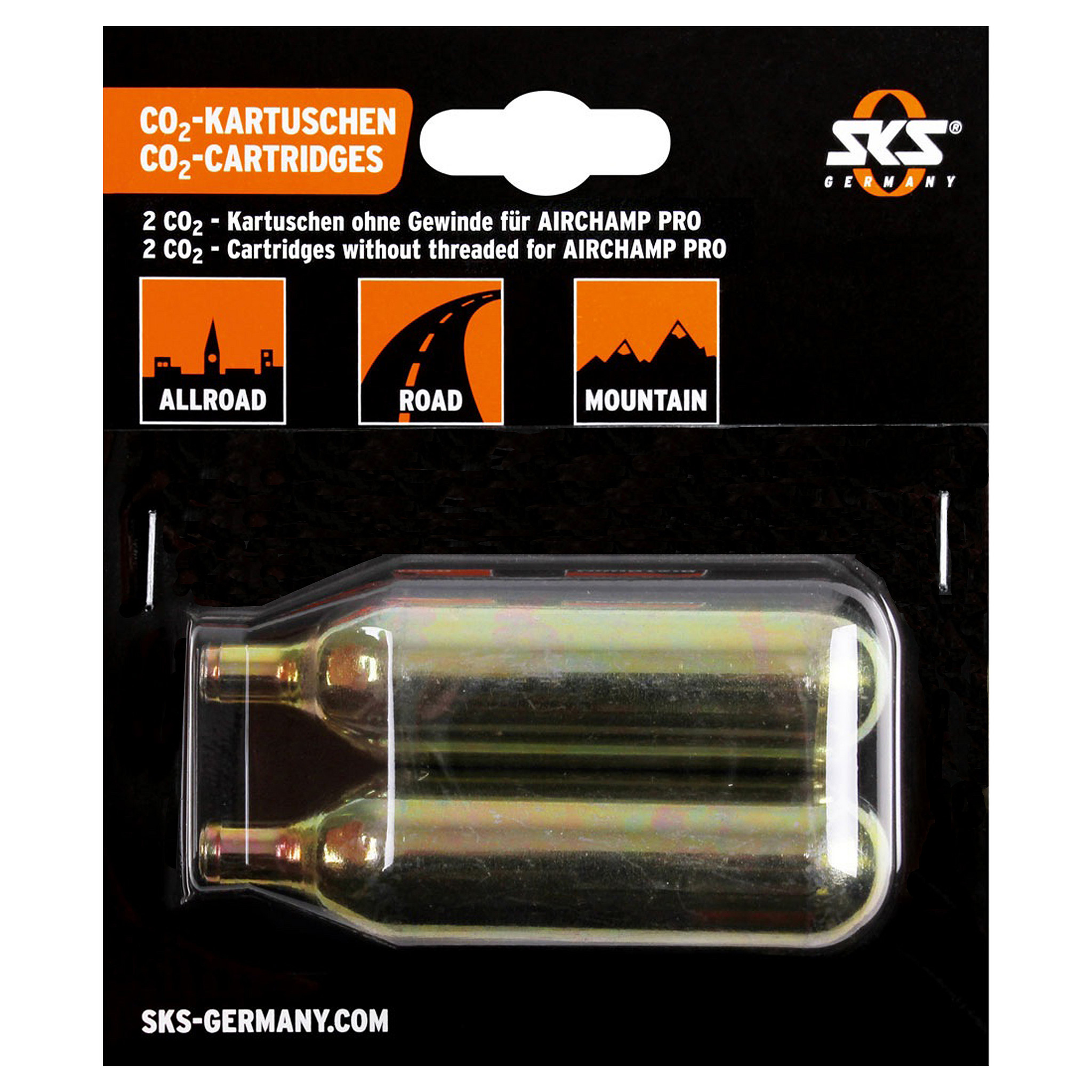 Sks CO patronen voor Airchamp, 2 stuks (4002556121457)