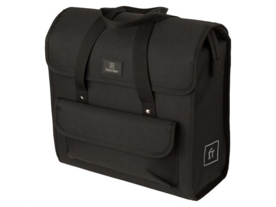 Fastrider Fr lasse luxe shopper fietstas basics zwart (8717565647626)