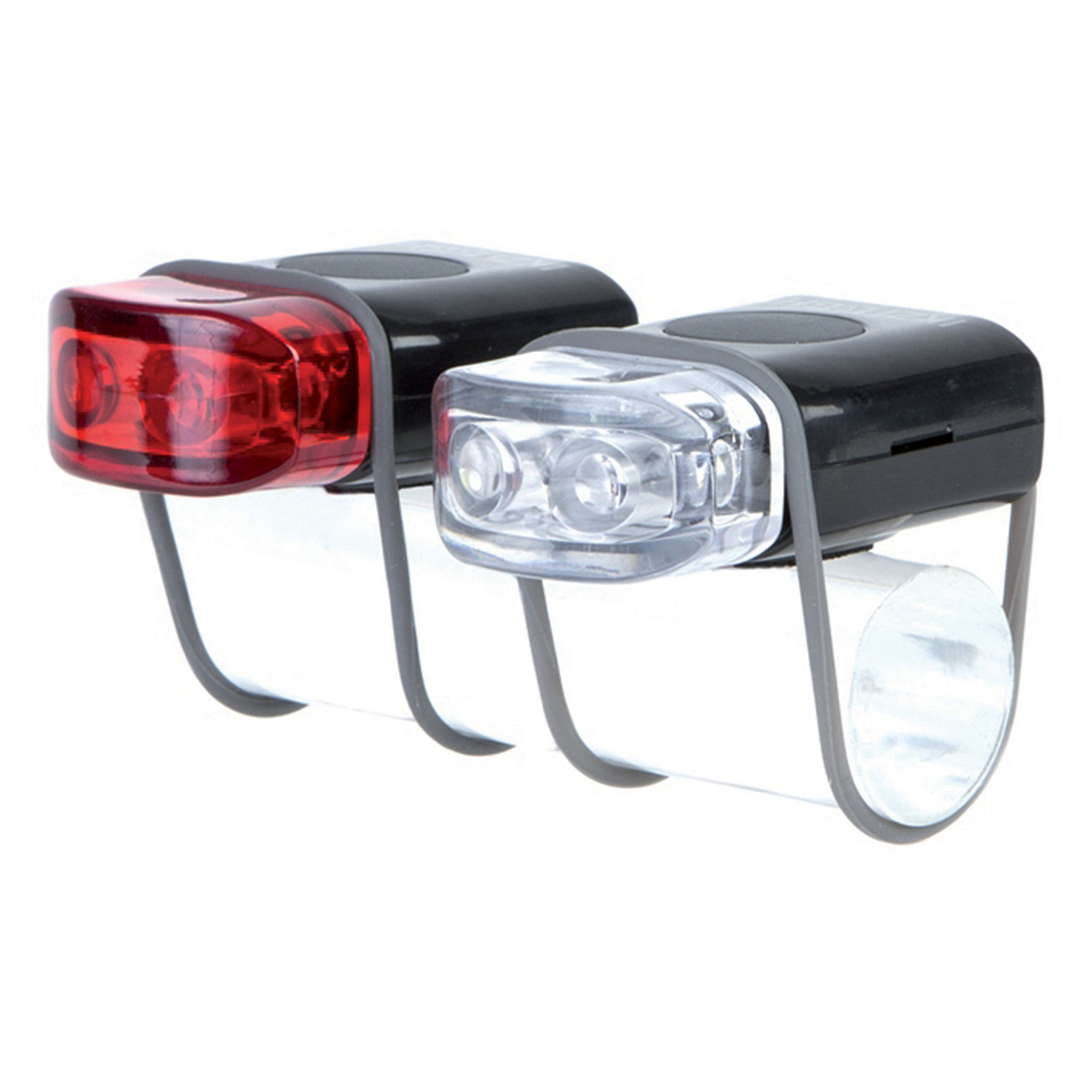 Ikzilight IKZI LAMPSET 2 LED STRIPTIES ZWART (8717729489888)