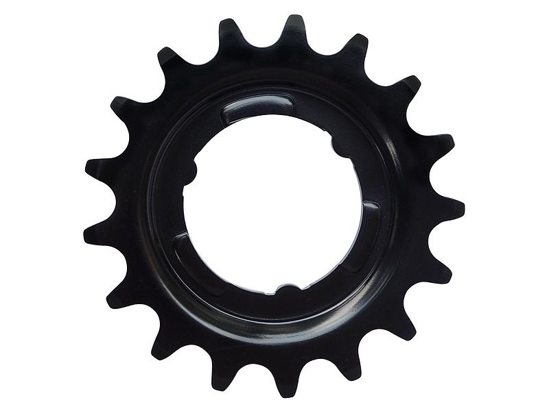 Kmc tandwiel achter shimano 18t cro-mo staal zwart (8719189051056)