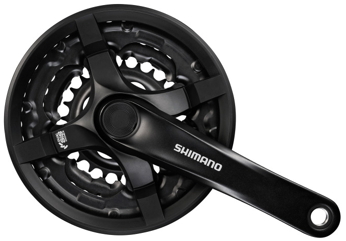 Shimano CRANKSTEL 6/7/8 SPEED TOURNEY FC-TY501 MET 170MM (4524667634041)