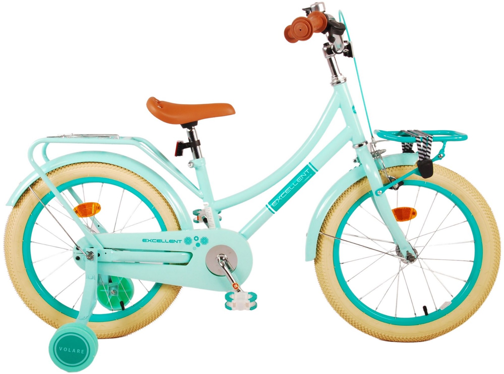 VOLARE KINDERFIETS EXCELLENT 18 INCH GROEN (8715347217777)