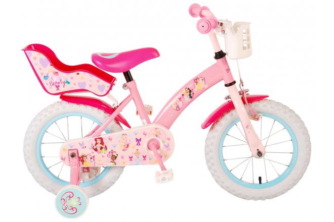 Merkloos DISNEY PRINCESS KINDERFIETS - MEISJES - 14 INCH - (08715347214097)