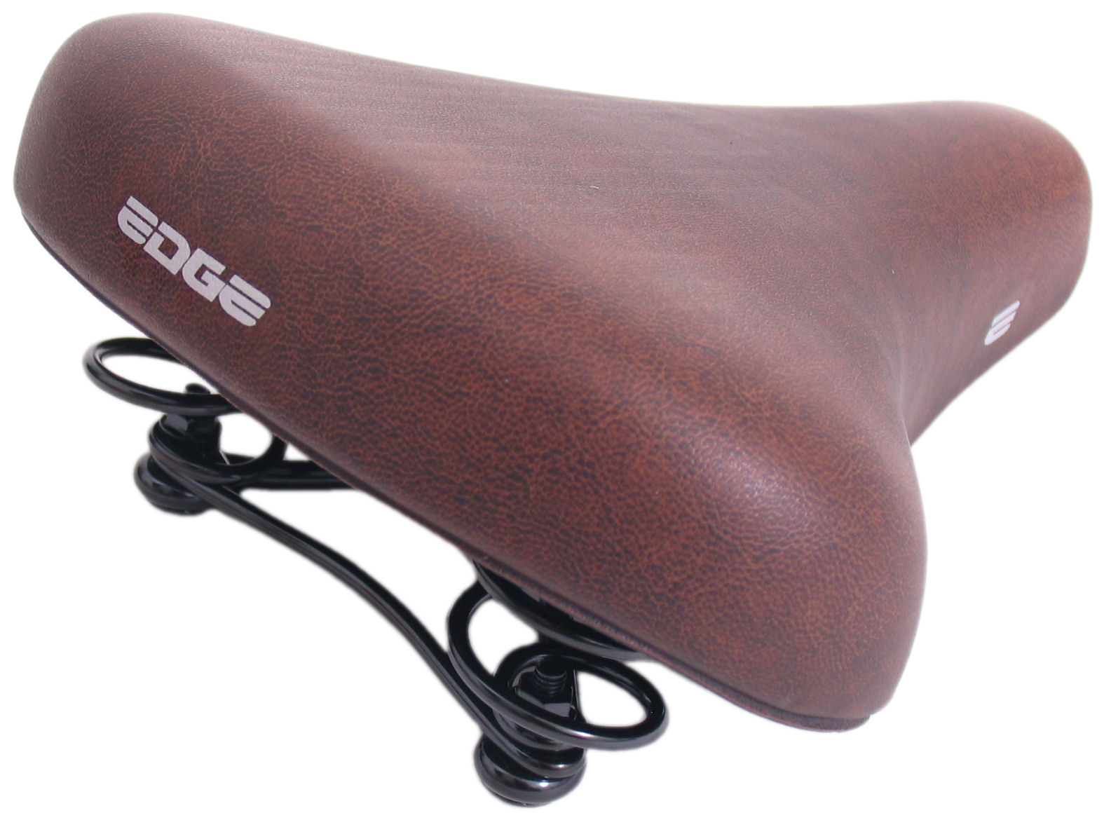 Edge FIETSZADEL CITY RETRO - DONKERBRUIN (8718404077680)