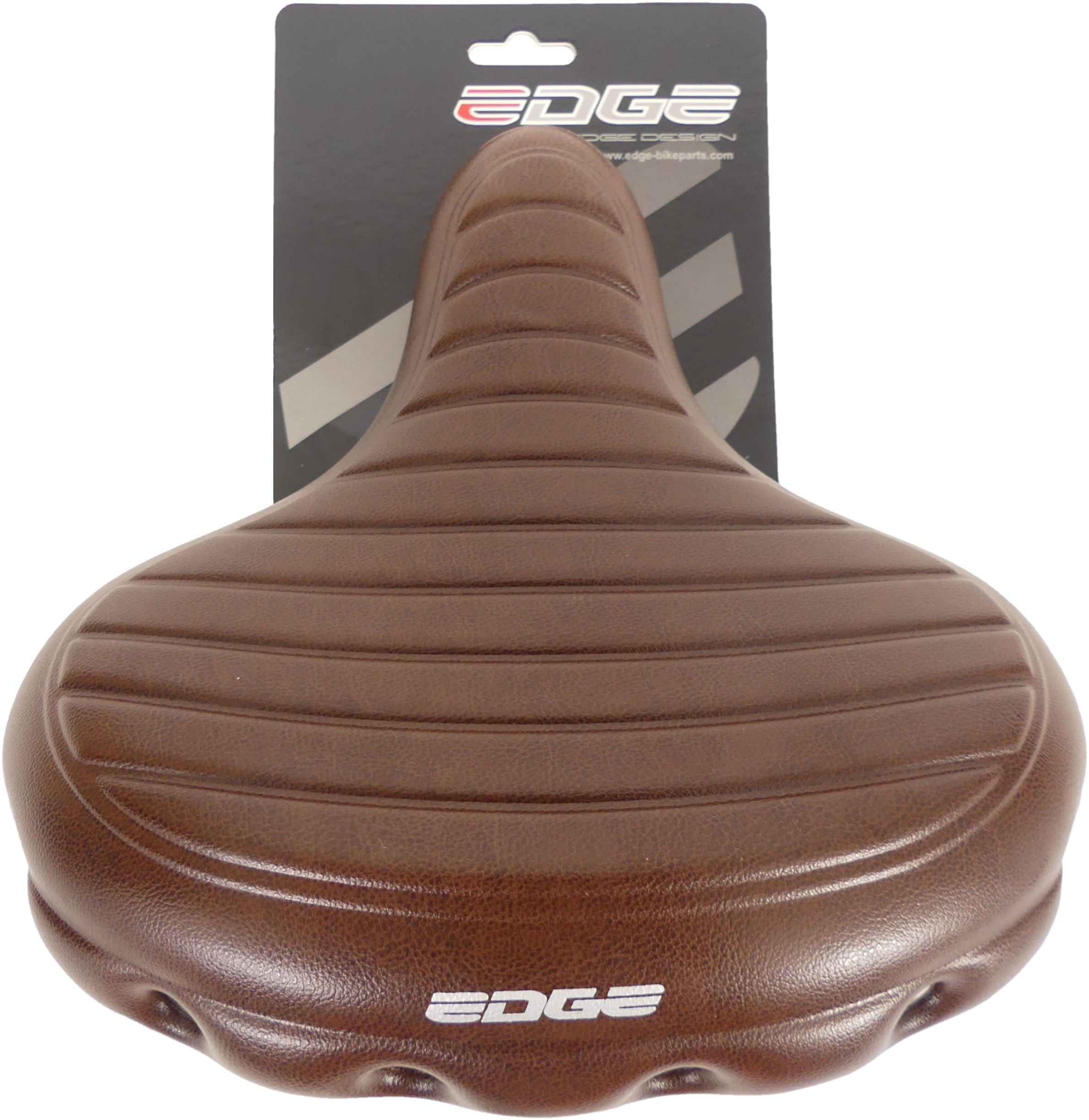 FIETSZADEL EDGE URBAN XL WAVE - BRUIN (8718404514314)