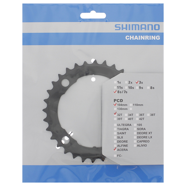 KETTINGBLAD 32T SHIMANO ACERA FC-M361 - ZWART (4524667276937)