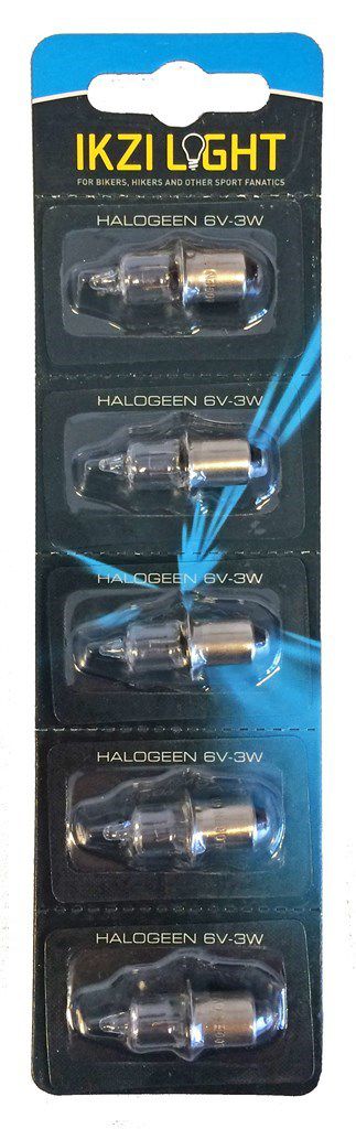 Ikzi LAMP HALOGEEN 6V 3W (PER STUK) (8718836202667)
