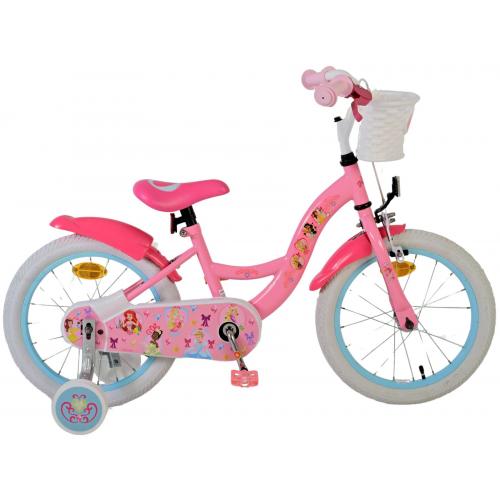 DISNEY PRINCESS KINDERFIETS 16" ROZE  2024 (8715347215803)
