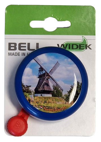 WIDEK 004932 FIETSBEL BLAUW MOLENS OP KAART (8712864749323)
