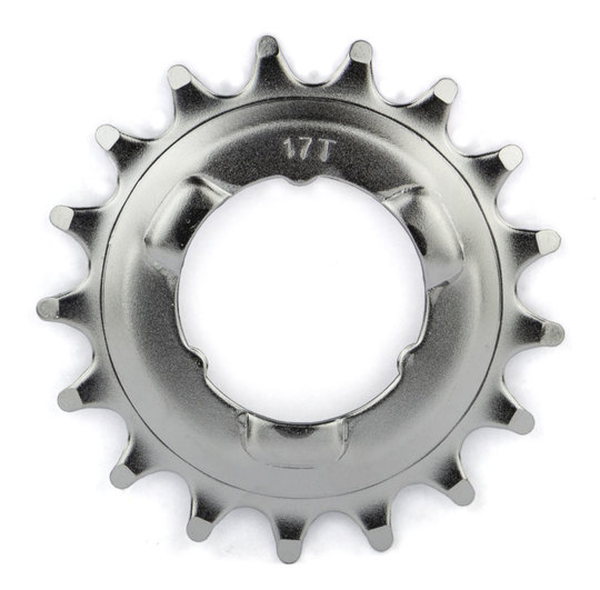 Merkloos KETTINGWIEL FIETS 17T DOORGEZET 3/32 (8716637017268)
