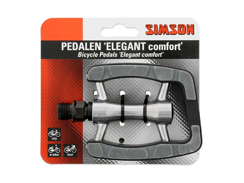 SIMSON 021980 PEDALEN ELEGANT COMFORT OP KAART (8711646209802)