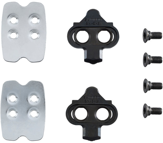 Shimano SCHOENPLAATJES SM-SH51 SPD MET ACHTERPLAAT (4550170646899)