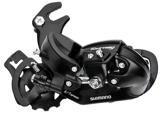 Shimano DERAILLEUR A SH TOURNEY TY300 6/7V M/HAAK ZW (4524667393641)