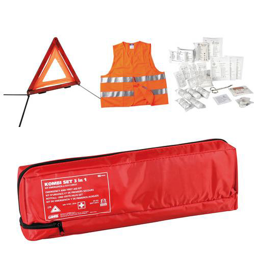 Merkloos LAMPA FIRST AID KIT 3 IN 1 COMBI (8000692669662)