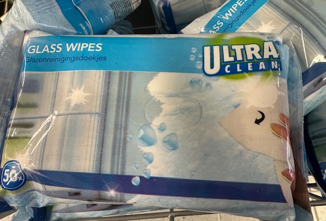 Ultra clean GLASS WIPES (50ST) (8719202121322)