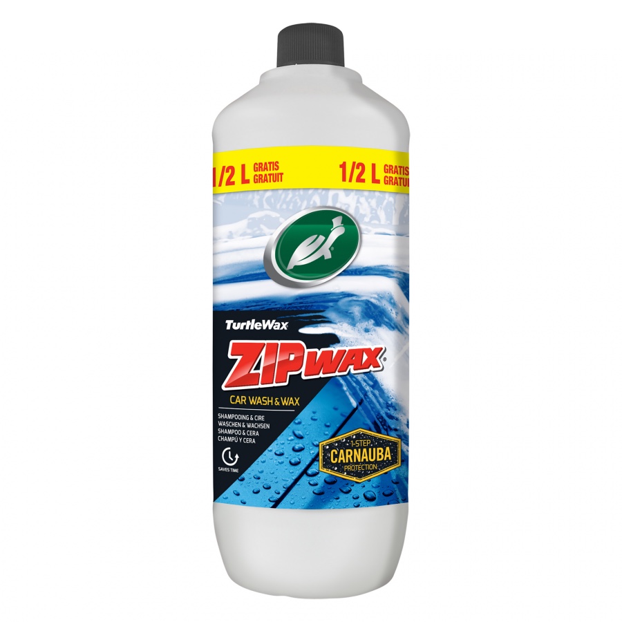 Turtle wax Tw 52880 Zip Wax Shampoo 1.5L (5010322739590)