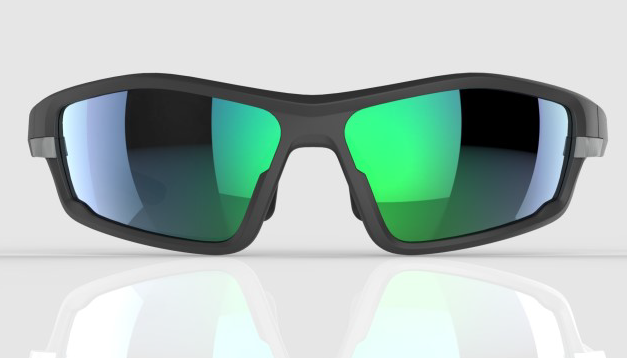 MIRAGE SPORT ZONNEBRIL GREEN GLASSES ZWART/GRIJS (8718836207952)