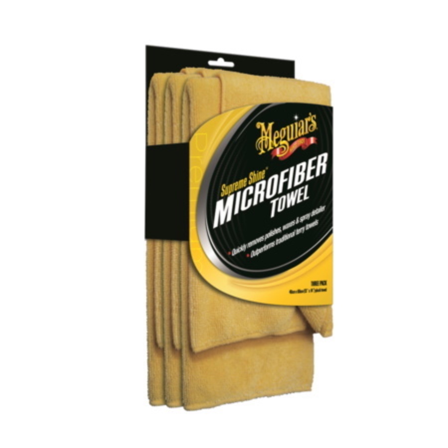 Meguiar's Supreme Shine microvezel doek 3 stuks (0070382005702)