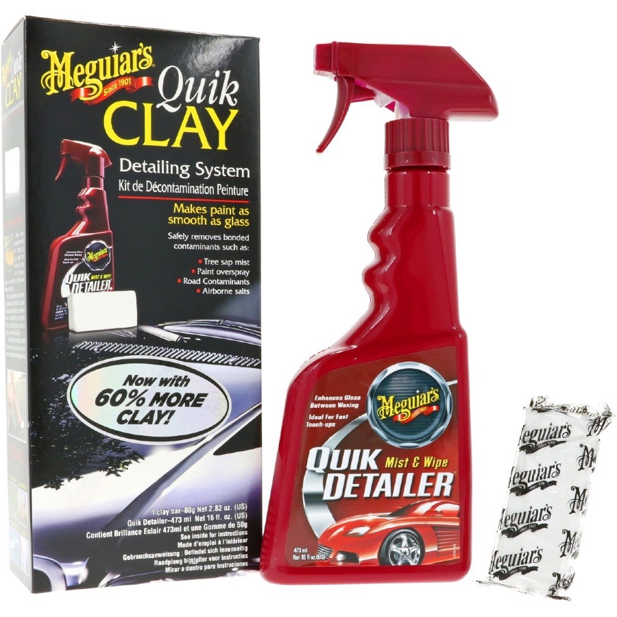 Merkloos Meguiar's Quik Clay kit (0070382800253)