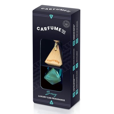 Merkloos Carfume Luchtverfrisser Wood Bossy (5060958150047)