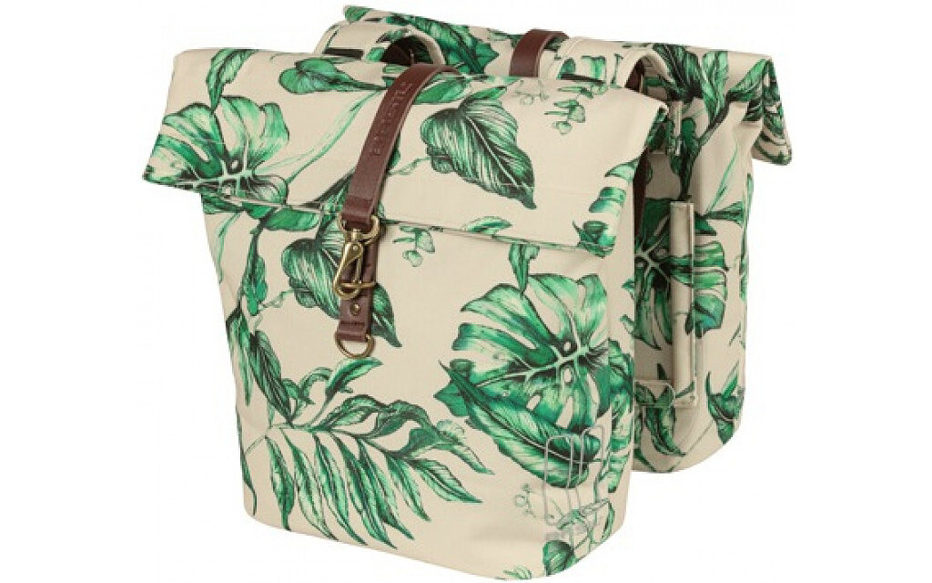 Basil fietstas dubbel Ever-Green sandshell beige 2 (8715019180828)