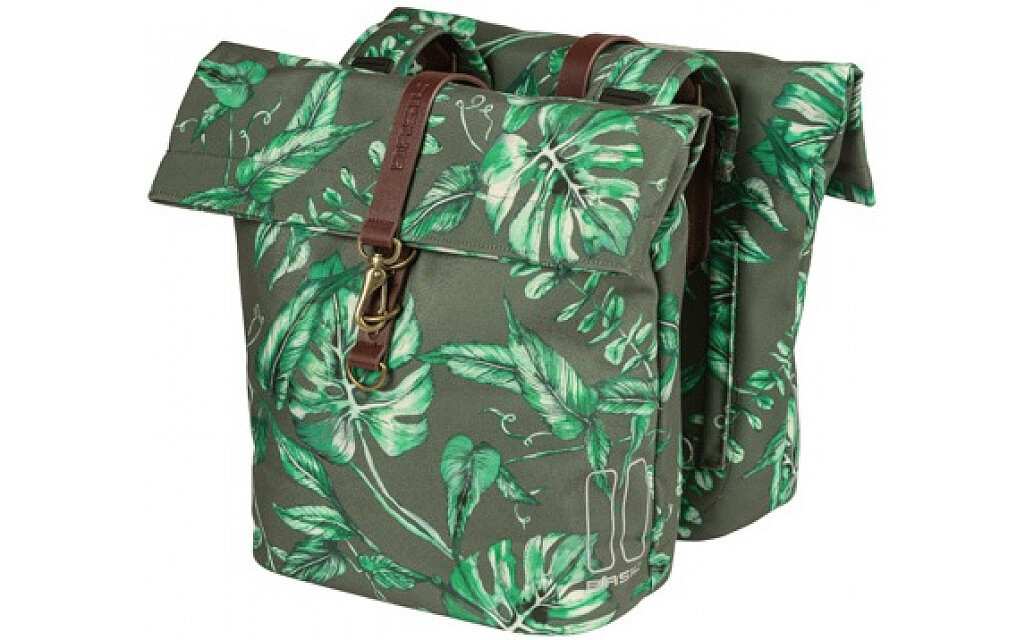 Dubbele Fietstas Basil Ever Green 28 tot 32 Liter (8715019180835)